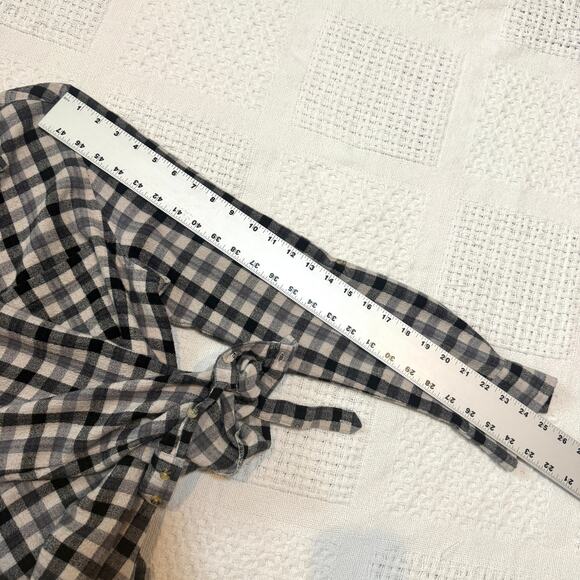 Pistola medium 1/2 button front plaid shirt button back TLS1 2805 - Picture 5 of 11